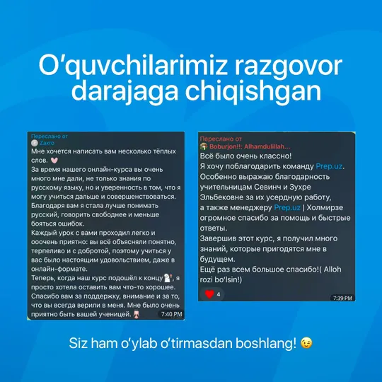 Razgavorniyga asoslangan videodarsliklar